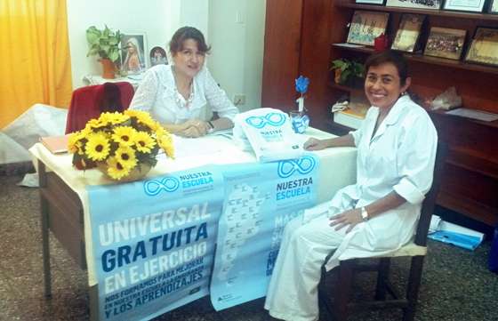 La totalidad de docentes y directivos del departamento Orán  recibieron material de capacitación sobre política educativa