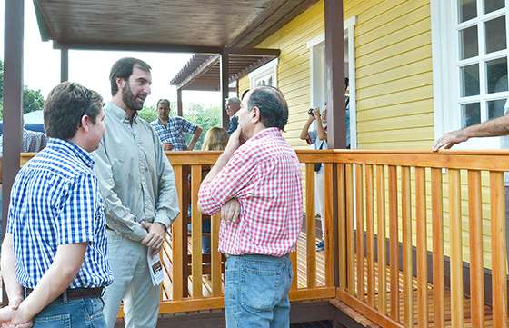 Fue inaugurado el proyecto Construcción Casa de Madera con Tecnología Canadiense
