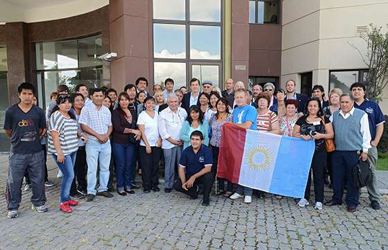 Dirigentes vecinales del país visitaron la Casa de Gobierno
