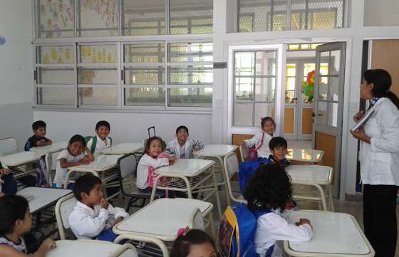 Dos nuevas aulas ya están funcionando en la escuela Bicentenario de la Batalla de Salta