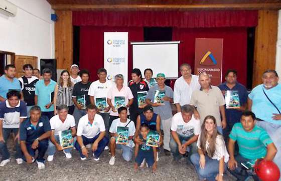 Racing capacitó a profesores de la Asociación Tartagalense de Fútbol Infantil