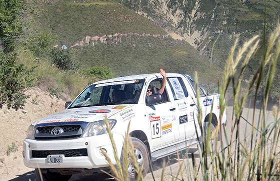El rally Trophée Roses des Andes recorrió los Valles Calchaquíes