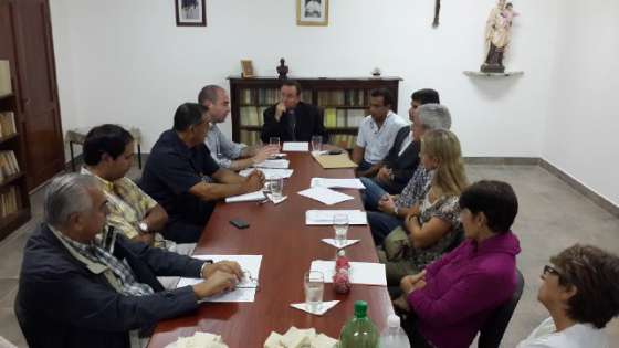 El ministro de Seguridad se reunió con el obispo de Orán y miembros de la Cámara de Comercio local