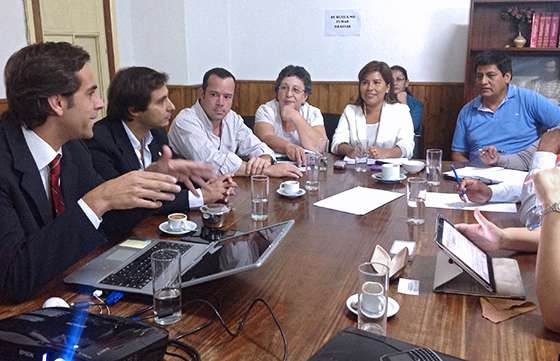 Presentan a Diputados la plataforma comercial e industrial de Salta