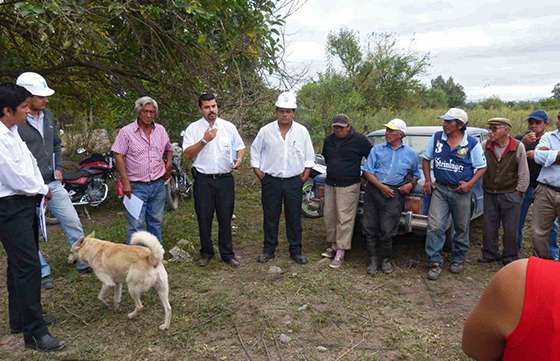Aguas del Norte se reunió con vecinos de El Encón