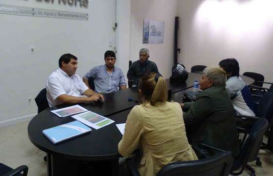 Aguas del Norte dio respuesta a vecinos de Floresta