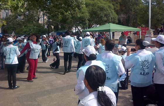 Salud Pública conmemoró el Día Mundial del Parkinson