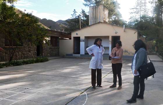 Educación inspeccionó las instalaciones de la escuela primaria Eustaquio Lenes
