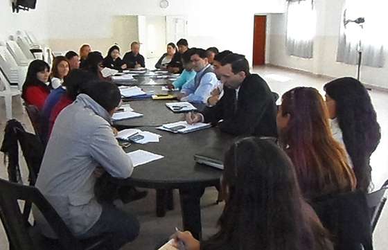 La Agencia Antidrogas se reunió con referentes sociales del barrio 20 de Junio