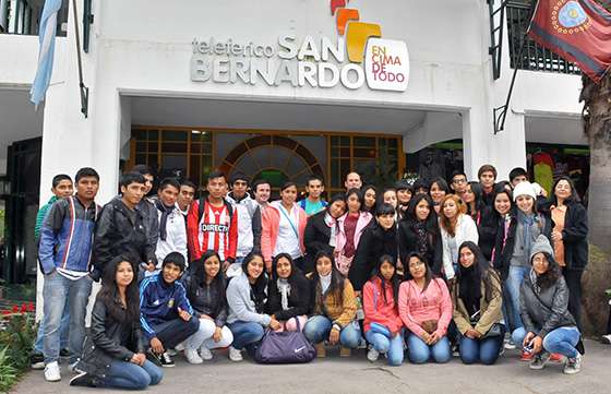Pequeños ciudadanos de Cafayate recorrieron la Ciudad