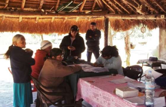 El Registro Civil realizó trámites de documentación en Abra de Santa Cruz