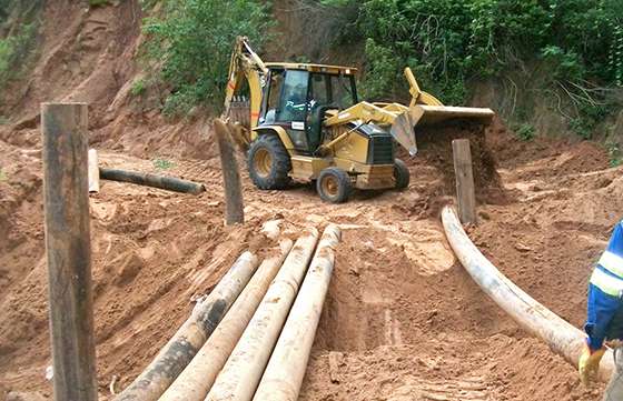 Aguas del Norte ejecuta obras y trabajos en diferentes puntos de la Provincia