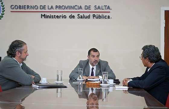 Salud recibió a representantes de la Interhospitalaria