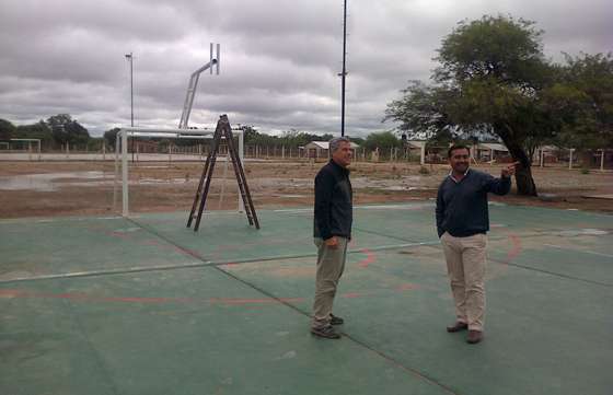 La Unión contará con un playón deportivo polifuncional