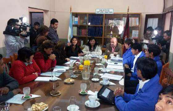 Funcionarios de Aguas del Norte recorrieron las obras de Rosario de Lerma