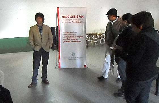 Vecinos de San Lorenzo realizan actividades preventivas con la Agencia Antidrogas