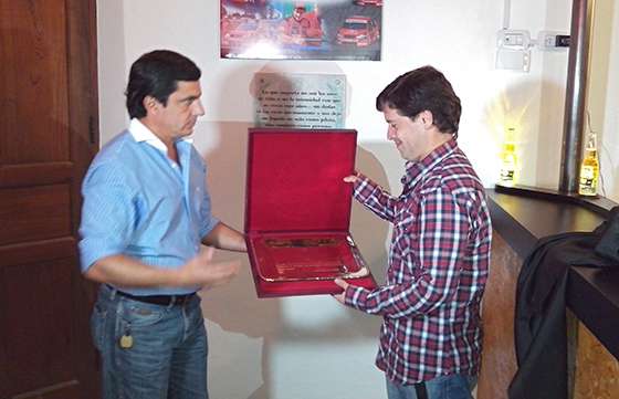 Emotivo homenaje a Nicolás Vuyovich