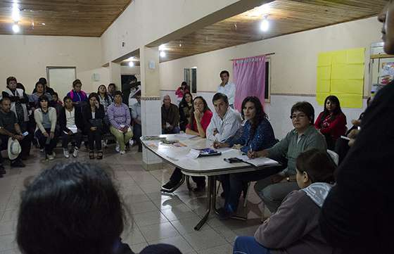 Funcionarios del Poder Ejecutivo se reunieron con vecinos