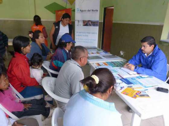 Aguas del Norte se reunió con vecinos y controló el servicio en la zona este de la ciudad de Salta