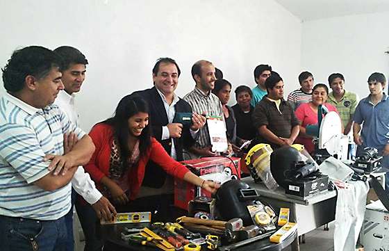 Jóvenes de El Quebrachal recibirán formación en Higiene y Seguridad Laboral