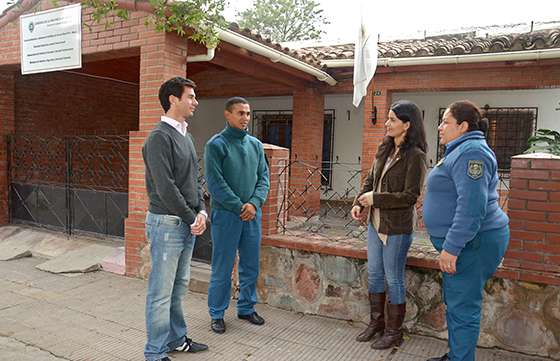 Cansino visitó el Centro de Atención a Jóvenes en Conflicto con la Ley Penal de Metán