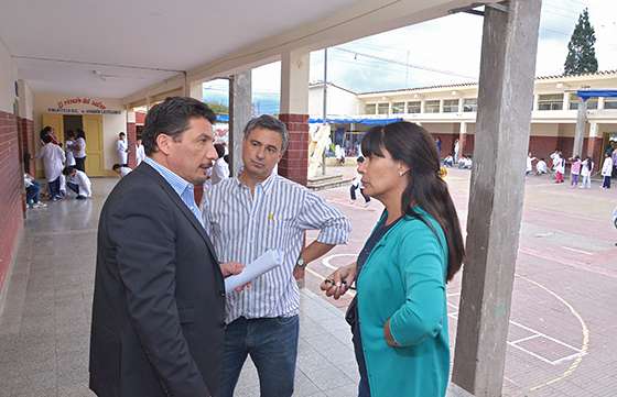 La Provincia realizará refacciones en la escuela Joaquín Castellanos de Villa Las Rosas