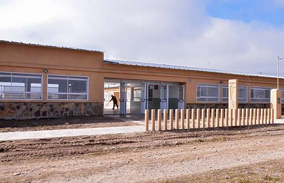 Finaliza la construcción de la escuela de Atocha
