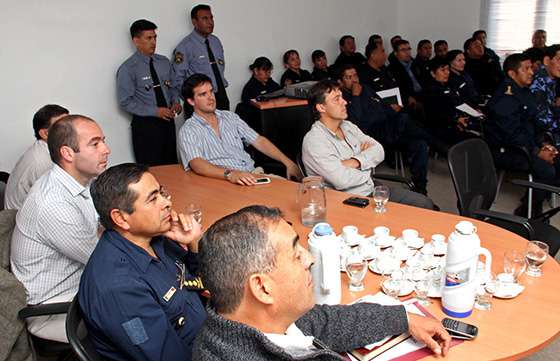 Periódicamente se analizan los tiempos de respuesta  en acciones policiales