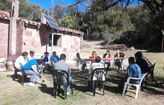 Continúan los trabajos de promoción del desarrollo comunitario en áreas rurales