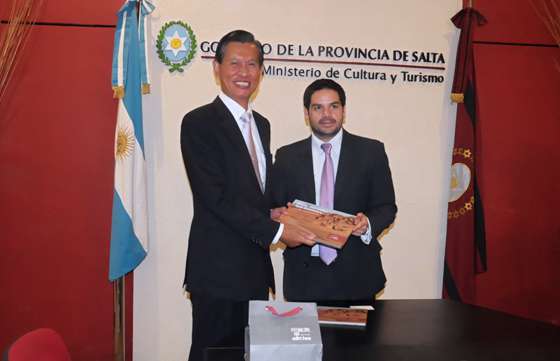El embajador de Taiwán destacó los atractivos turísticos y culturales de Salta