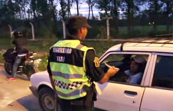 Más de 100 actas de infracción  a conductores ebrios