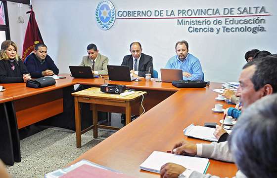 El Ministro de Educación se reunió con docentes en una nueva mesa de diálogo