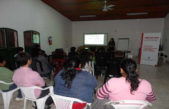 Se trabaja con el Programa Multiplicar en las localidades de Tartagal, Campo Santo y El Bordo