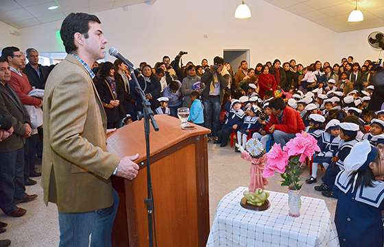 “Queremos que los chicos más pequeños vayan a la escuela”, dijo Urtubey