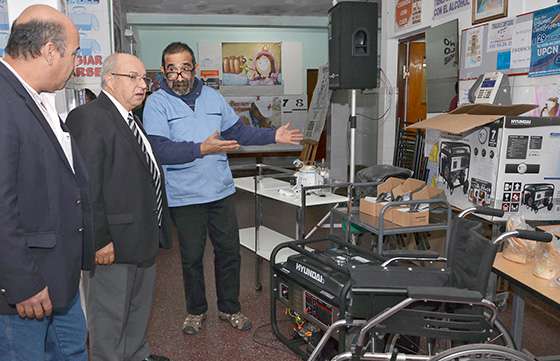 Entregaron equipamiento al hospital de La Caldera