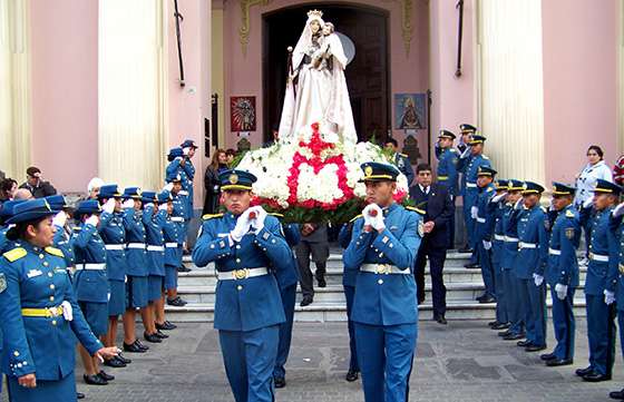 Comenzó la peregrinación de la imágen de la Virgen del Carmen por las dependencias del Servicio Penitenciario de Salta