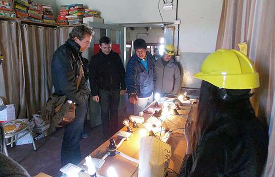 Trabajo capacitó alumnos de comunidad andina Santa Rosa de los Pastos Grandes