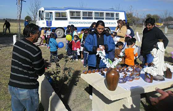 Alumnos de la Escuela Rural de La Isla visitaron la Granja Penal Santa Teresita del Servicio Penitenciario de Salta