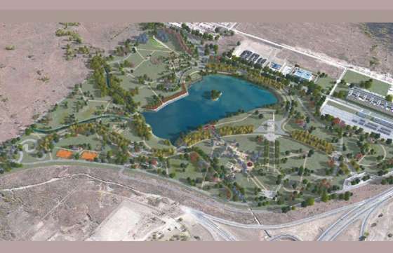 Se pone en marcha la creación de la Laguna Parque Urbano Bicentenario