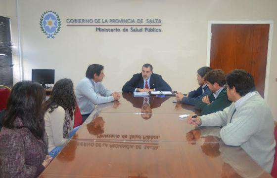 El Ministro de Salud se reunió con referentes del Hospital Del Milagro