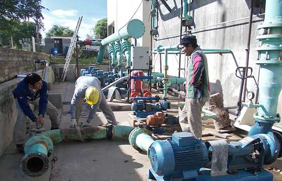 Iniciaron los trabajos en la ampliación de la Planta Potabilizadora de Embarcación