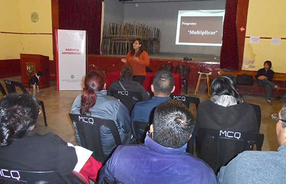 El Programa Multiplicar continúa trabajando en Campo Quijano