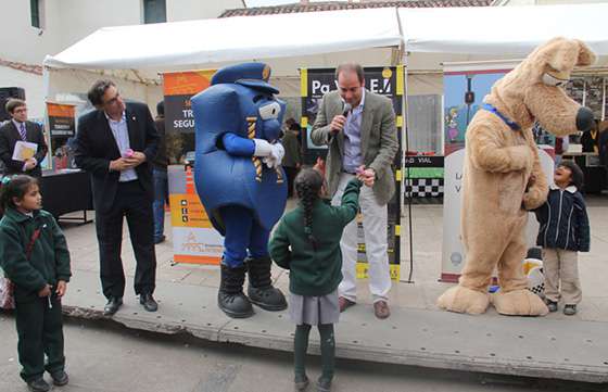 La comunidad participó de actividades recreativas por el día Nacional de la Seguridad Vial