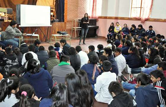 Alumnos de la escuela Remedios de Escalada participaron de taller informativo sobre Trabajo Infantil