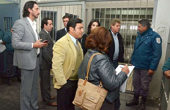 La Comisión provincial para la prevención de la tortura recorrió la Alcaidía General nº 1