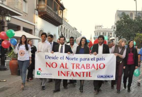 La comunidad salteña mostró su compromiso contra la naturalización del trabajo infantil