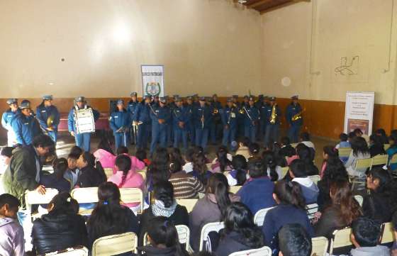 Segundo concierto didáctico de la banda de música del Servicio Penitenciario