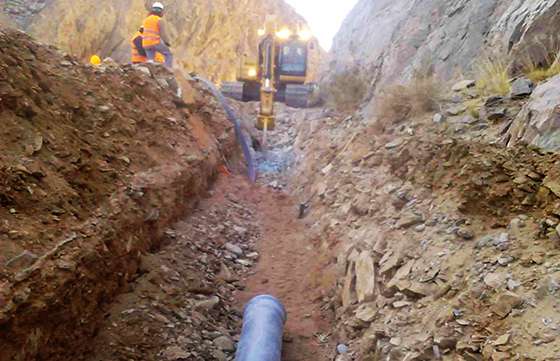 En San Antonio de los Cobres, Aguas del Norte renueva el sistema de abastecimiento