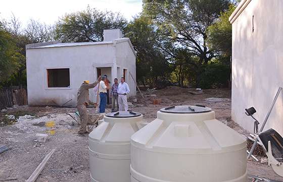 Avanza la construcción del centro de salud en Hickman