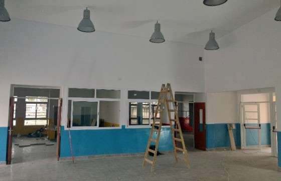 El Gobierno realiza mejoras edilicias en la escuela Julio Argentino Roca de Capital
